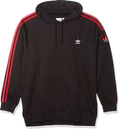 adidas original hoodie big strip.